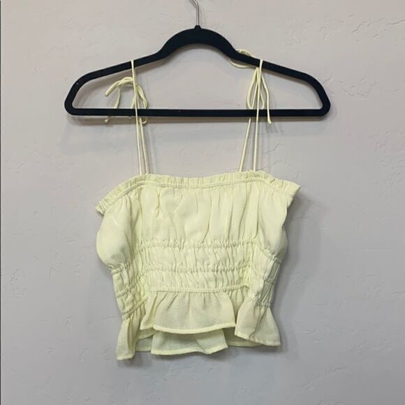 Line & Dot Smocked Cami Top - Picture 8 of 9